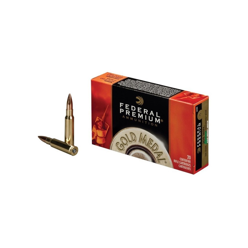 Munitions Federal Premium 308 Win 168gr Sierra MatchKing x20 | Armurerie Albertini | Calvi 20260